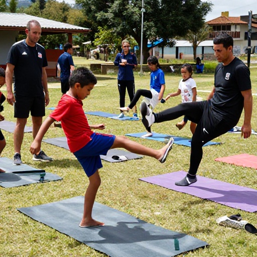 Campamento de Taekwondo en San Cristóbal impulsa el deporte local