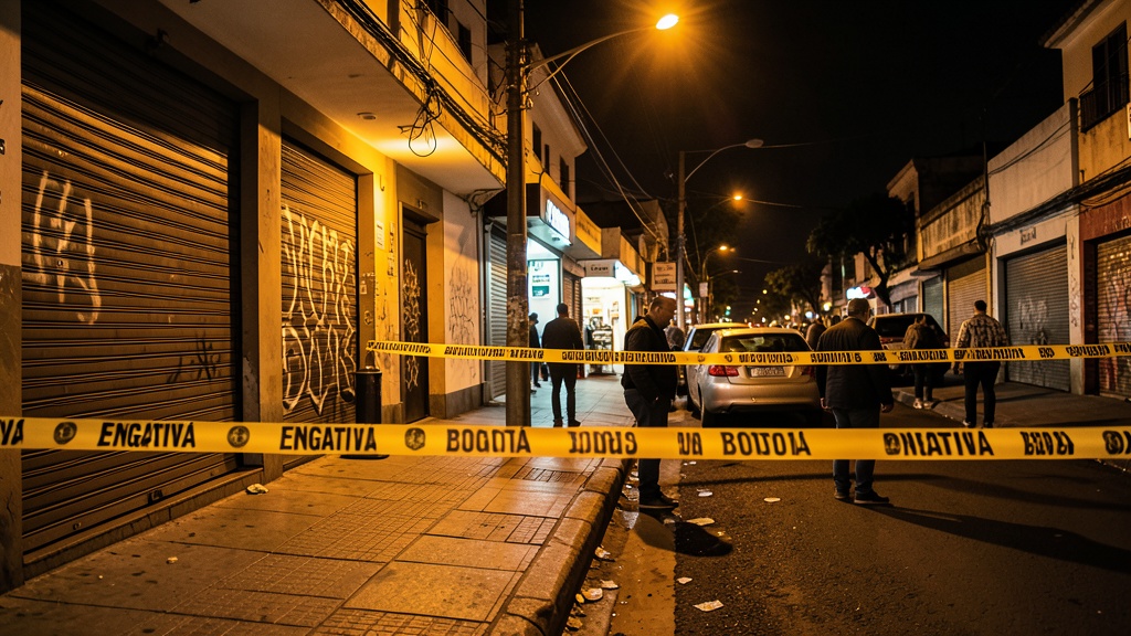 Asesinan a vigilante frente a discoteca en Engativá por presunta extorsión