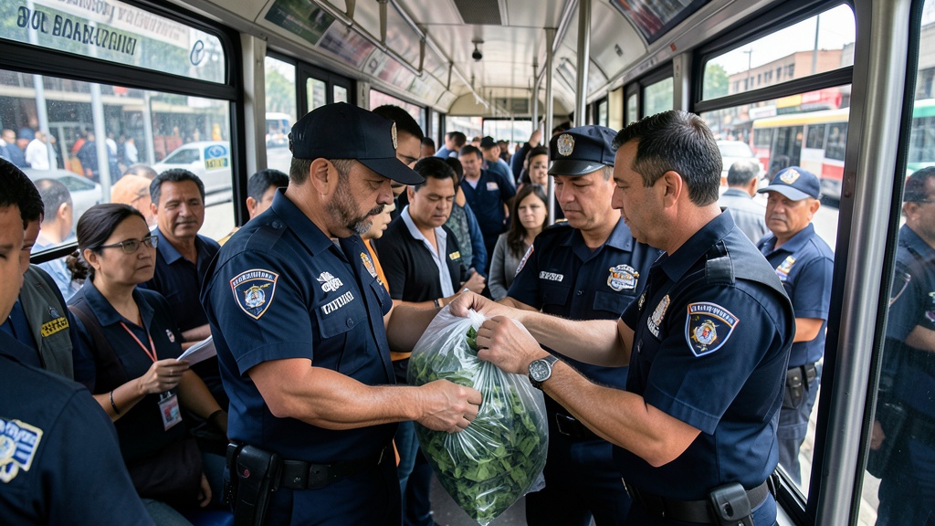 Indignación en Bogotá por hombre armado con 'bareto' de marihuana en bus del SITP