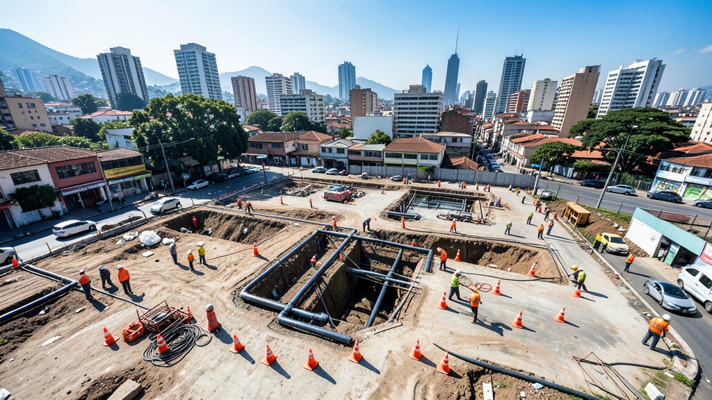 EAAB repara tubería matriz en Séptima con 123 y anuncia cortes de agua en Bogotá