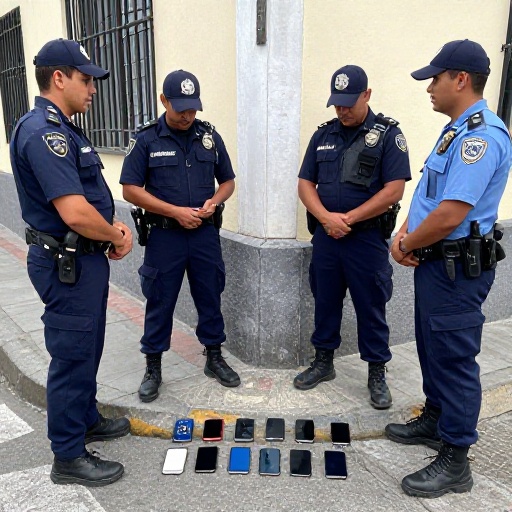 Operativo policial recupera 13 celulares hurtados en San Cristóbal Norte