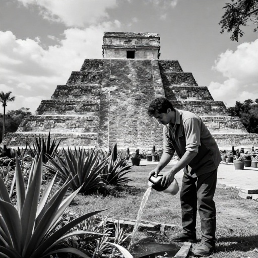 Jardín Botánico recupera jardinera icónica de las pirámides de Longos en El Dorado