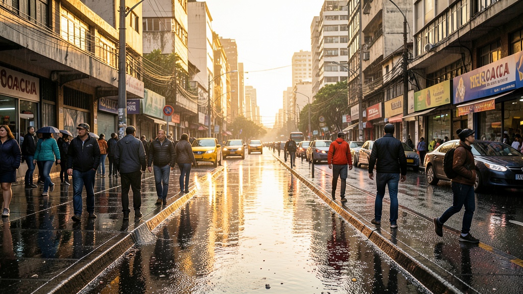 Granizada e intensas lluvias dejan afectaciones en Bogotá y Soacha