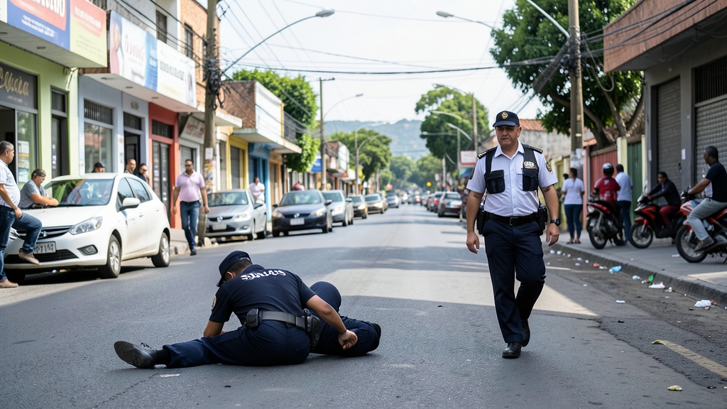 Denuncian a presunto funcionario por atropellar a agente de tránsito en Soacha