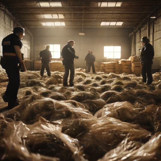 Policía desmantela red de tráfico en Suba e incauta 2,1 toneladas de marihuana