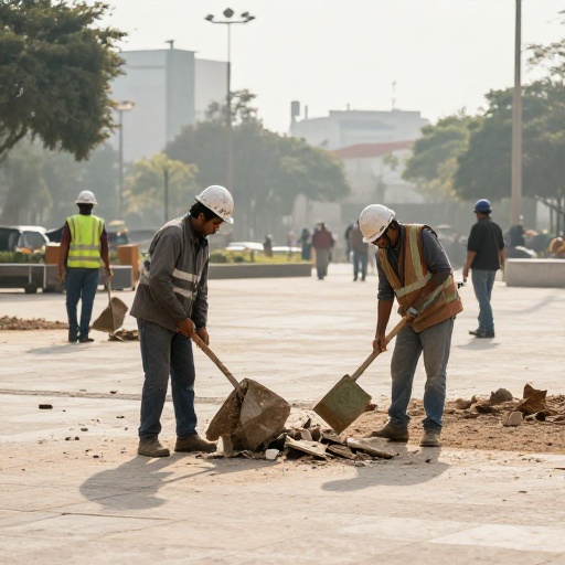 Recuperación del espacio público avanza en Los Mártires tras operación urbana