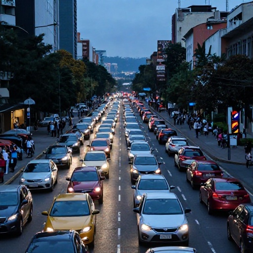 Congestionamiento severo en la Avenida Boyacá: así afecta la movilidad hoy en Bogotá