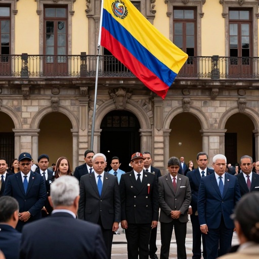 Petro se despide de la Casa de Nariño tras su último acto presidencial