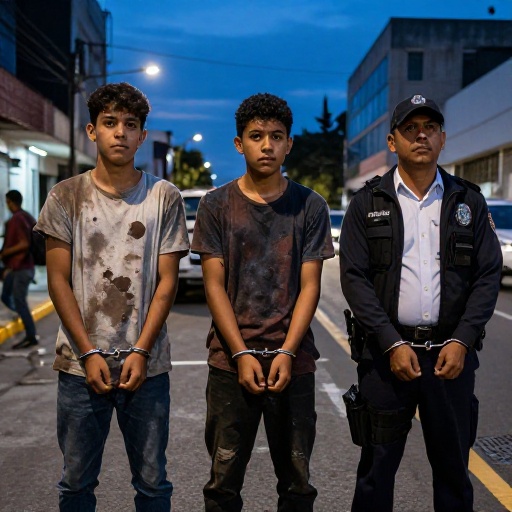Tres adolescentes aprehendidos por robo de vehículo en el norte de Bogotá