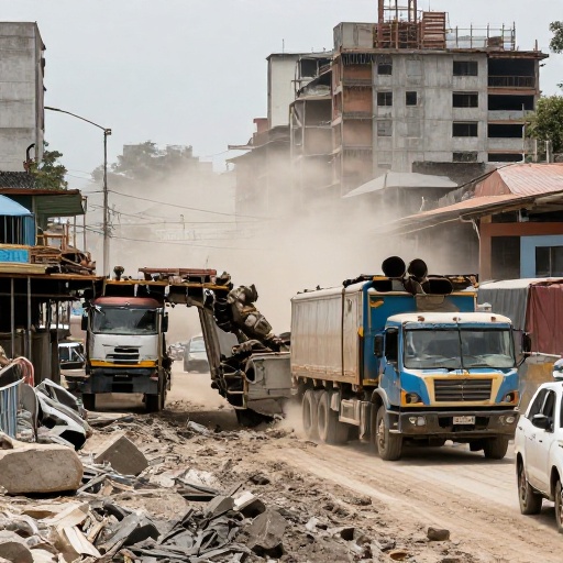 Concejal Araque alerta: hueco en Eduardo Santos devora camiones del Metro