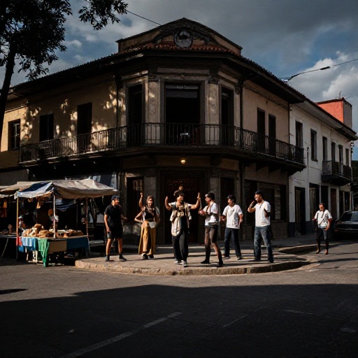 El arte y el teatro transforman las ferias de servicios en Bogotá