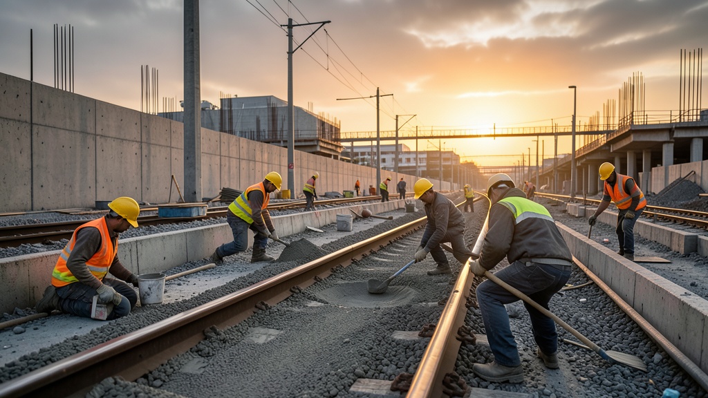 Metro de Bogotá avanza 14 puntos por debajo del cronograma y exige acelerar obras