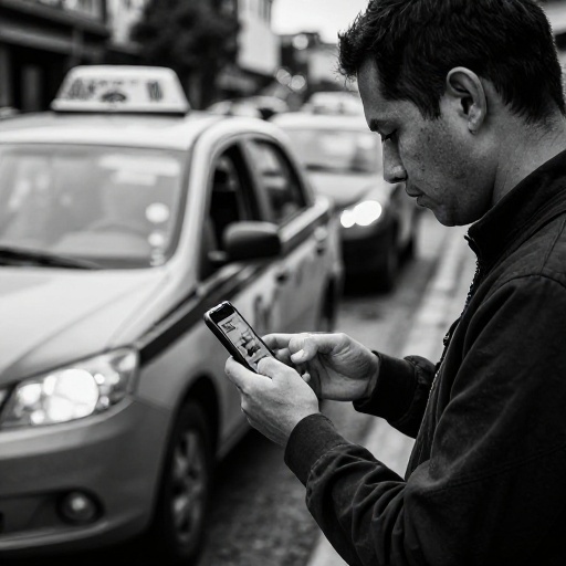 Bogotá: ingresos taxistas cayeron 28 billones por competencia digital