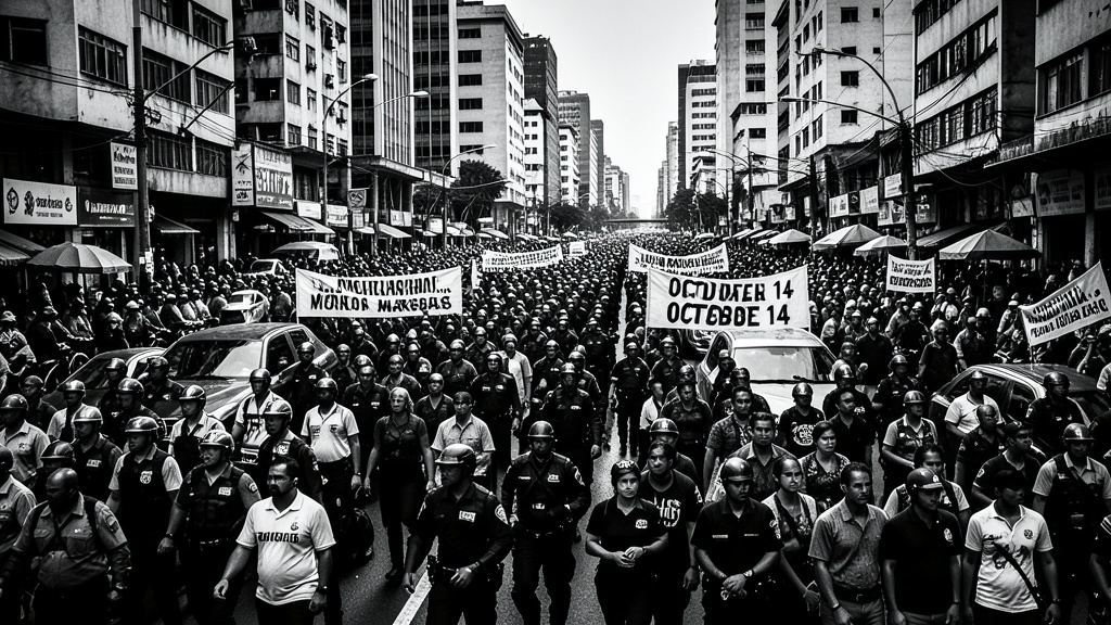 Alerta por marchas hoy 14 de octubre: Cierres y desvíos en Bogotá