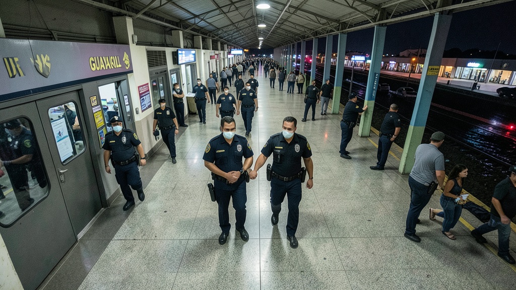 Capturan a pareja por agredir a guarda de TransMilenio en estación Calle 100