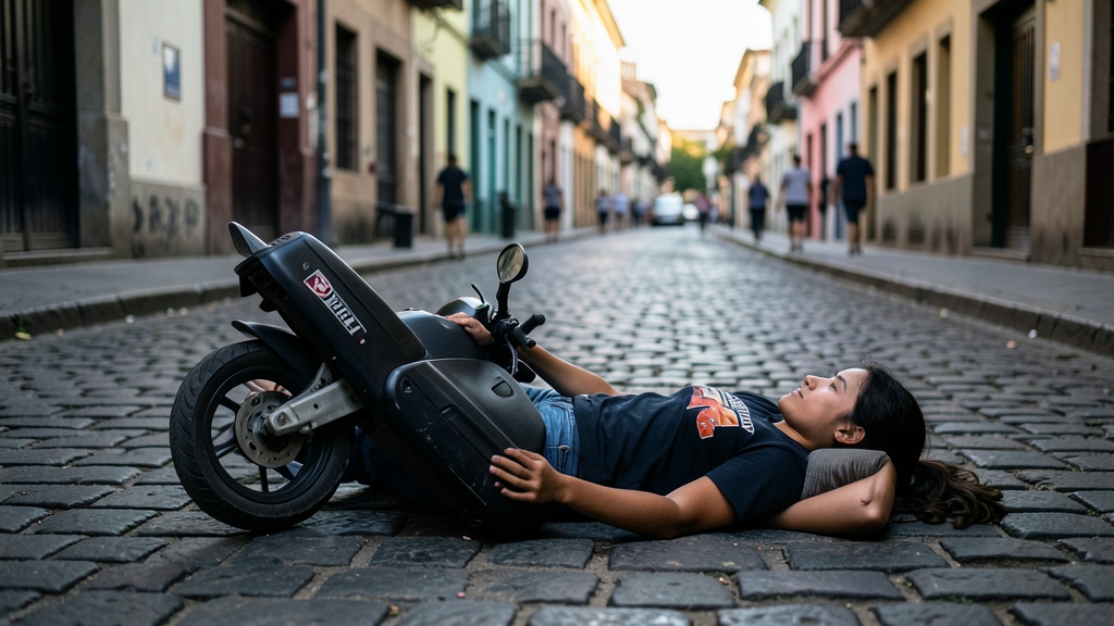 Asalto violento en la Calle 26: joven pierde patineta eléctrica tras ser golpeado