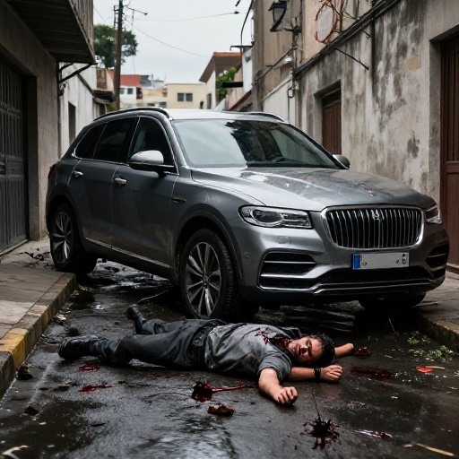 Intento de robo de camioneta de lujo en Engativá deja herido a un hombre