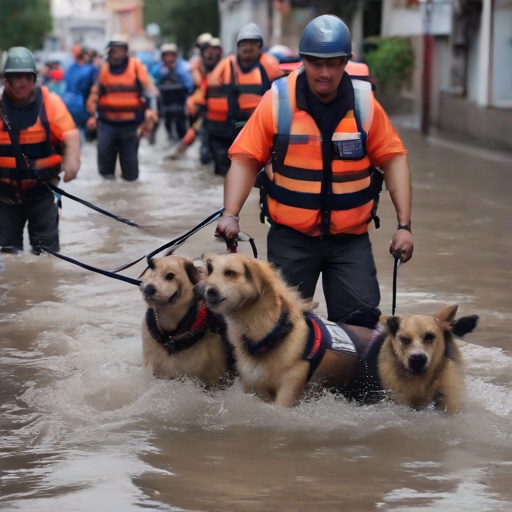 En San Cristóbal, autoridades rescatan y socorren a nueve animales de compañía