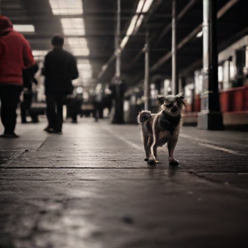 El Metro de Bogotá será pet friendly: Hashi, el primer perro en viajar en tren