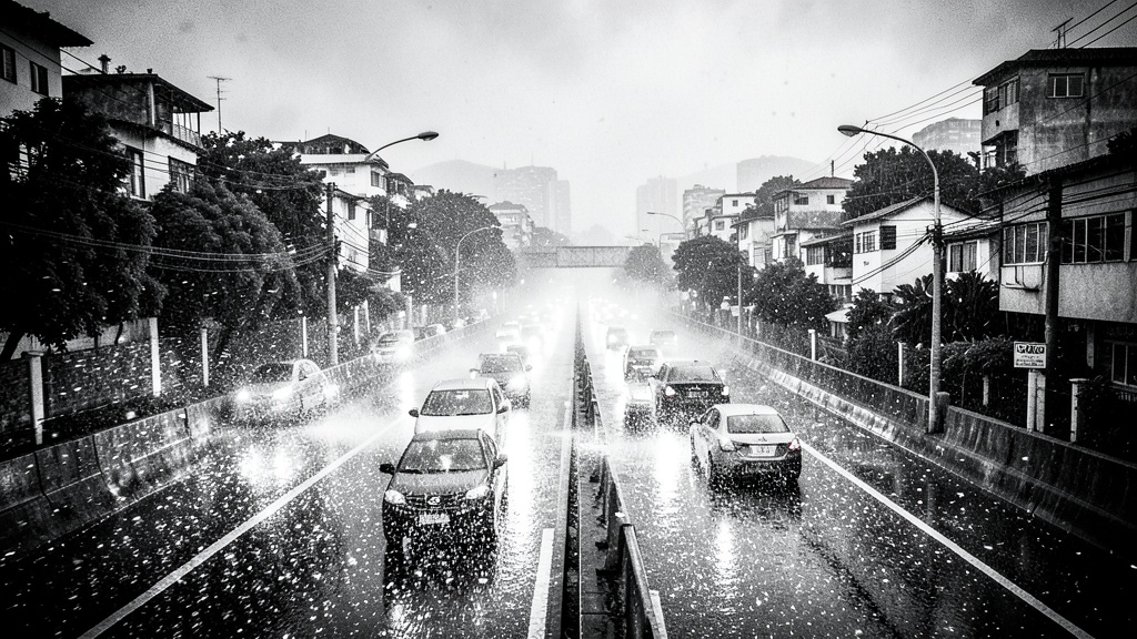 Lluvias con granizada paralizan movilidad en Suba, Engativá, Fontibón y Kennedy