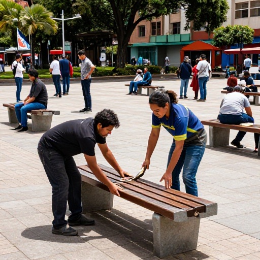 Operativo en Chapinero: Bogotá recupera 150 m² de espacio público