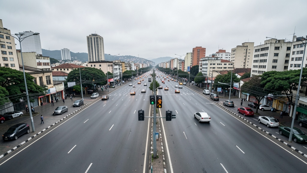 Estudio desaconseja a Bogotá copiar el carril azul para motos de São Paulo