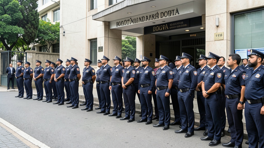 Plantón pacífico frente a la JEP en Bogotá por ajuste presupuestal