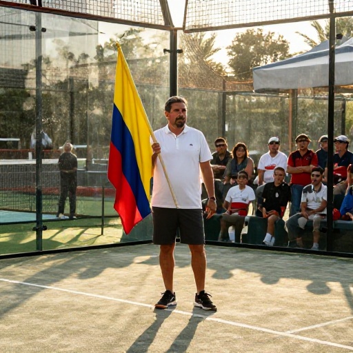 Alcalde Galán inauguró primera cancha de pádel en bajopuente de la 63 con Boyacá