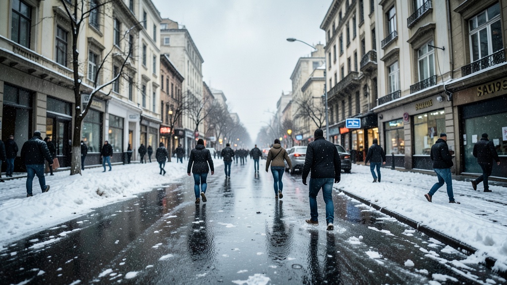 Fuerte granizada deja calles cubiertas de hielo en varias localidades de Bogotá