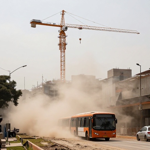Cierre temporal de TransMilenio en Calle 22 por obras del Metro en Bogotá