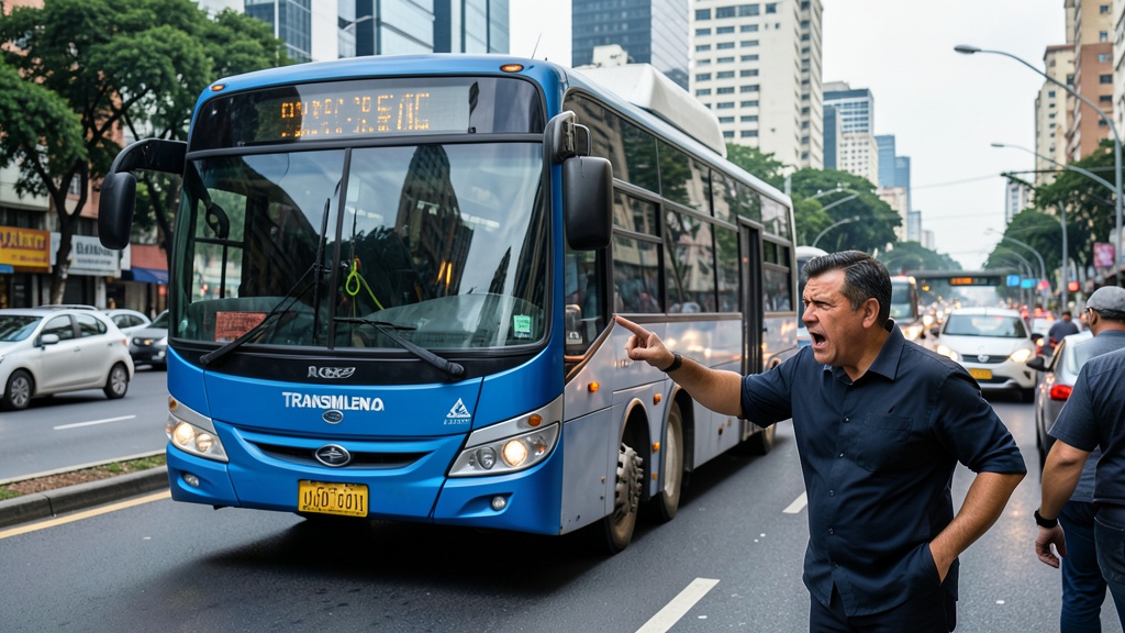Denuncia de Carlos Calero: 'Son los dueños de la vía' tras incidente con TransMilenio