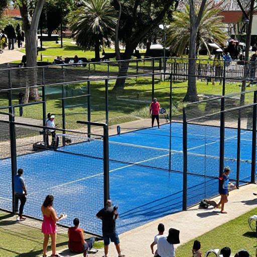 Bogotá inaugura su primera cancha pública de pádel en Engativá