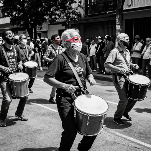 Más de 250 adultos mayores celebraron la diversidad en el carnaval de Engativá