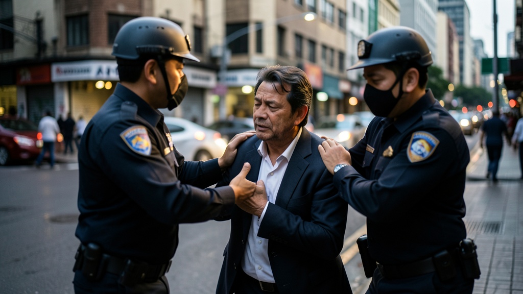 De ladrón a pedir auxilio: hombre rogó por la Policía mientras recibían 'paloterapia' en Bogotá