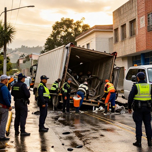 Movilidad Bogotá hoy lunes 7 septiembre: cierre parcial en Boyacá por furgón volcado