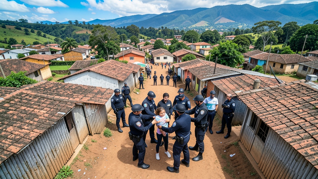 Impactante video muestra recuperación de menor desaparecida en Cundinamarca