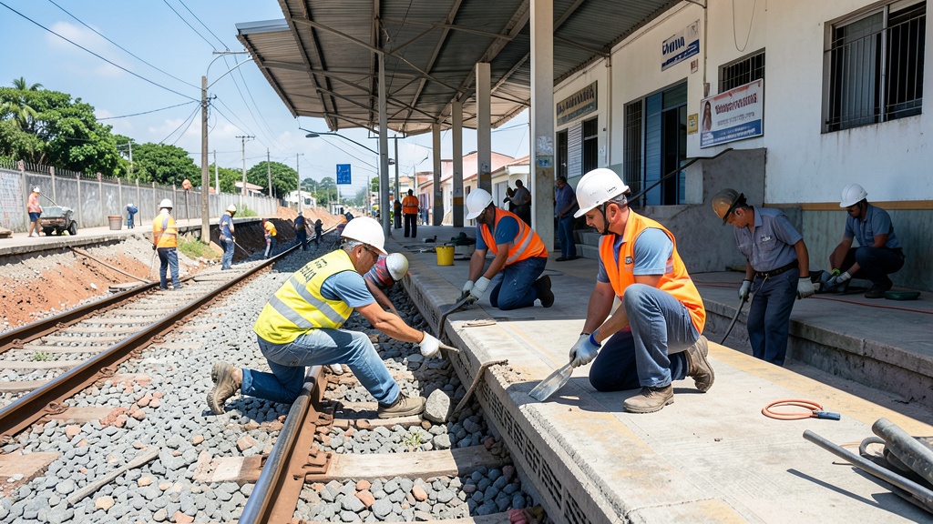 Acuerdo entre Epa Colombia y TransMilenio repara daños en estación Molinos