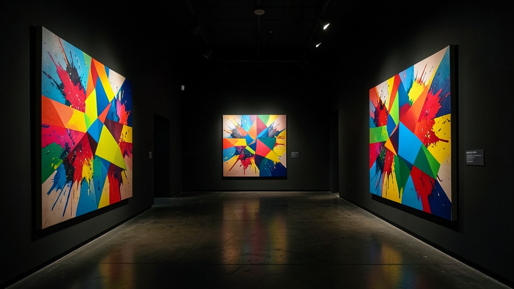 Juan Gaitán explora el color y la geometría tras su paso por Unfair Bogotá
