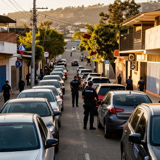 Operativo de tránsito en Tunjuelito: infracciones por parqueo indebido en el barrio Muzú